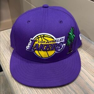 New Era Purple Cap with Taco and NBA Logo